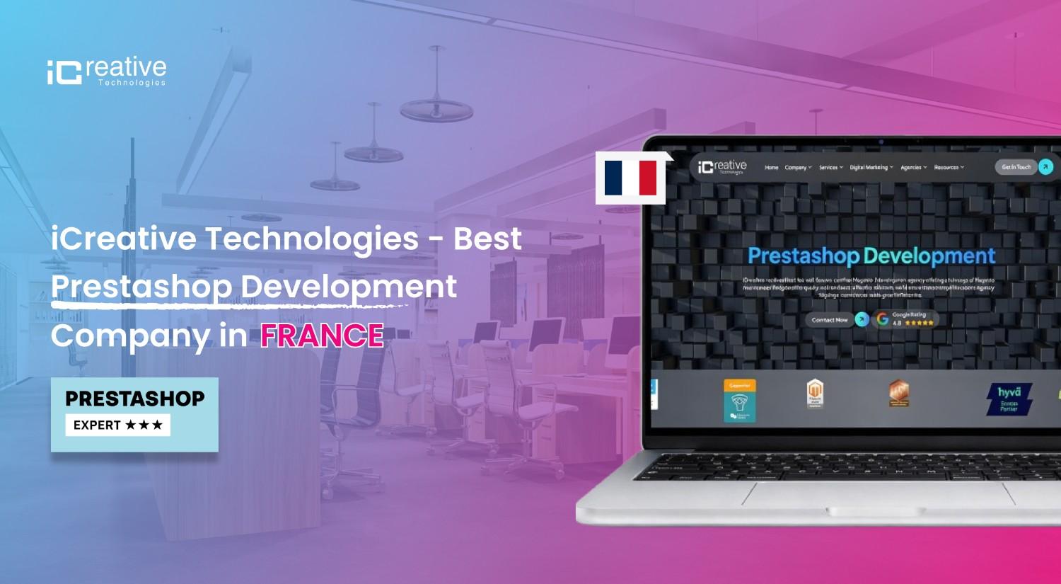 iCreative Technologies best PrestaShop Development Agency in France 2026