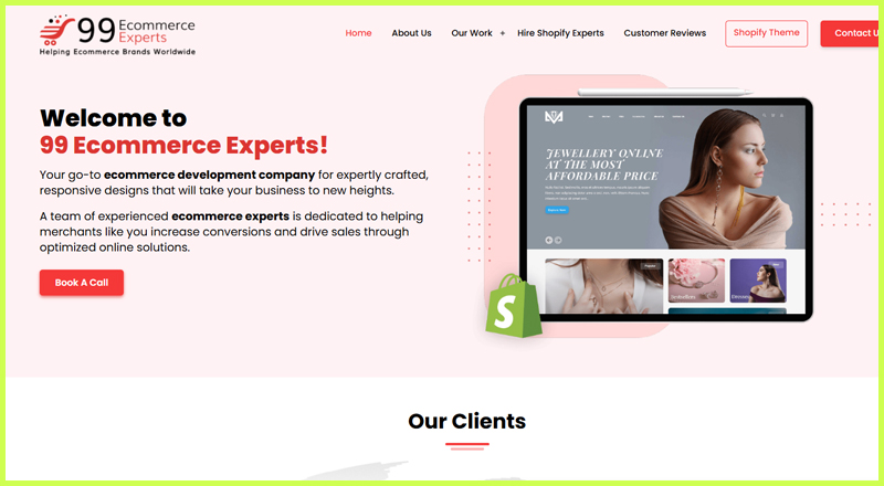 99 Shopify Experts