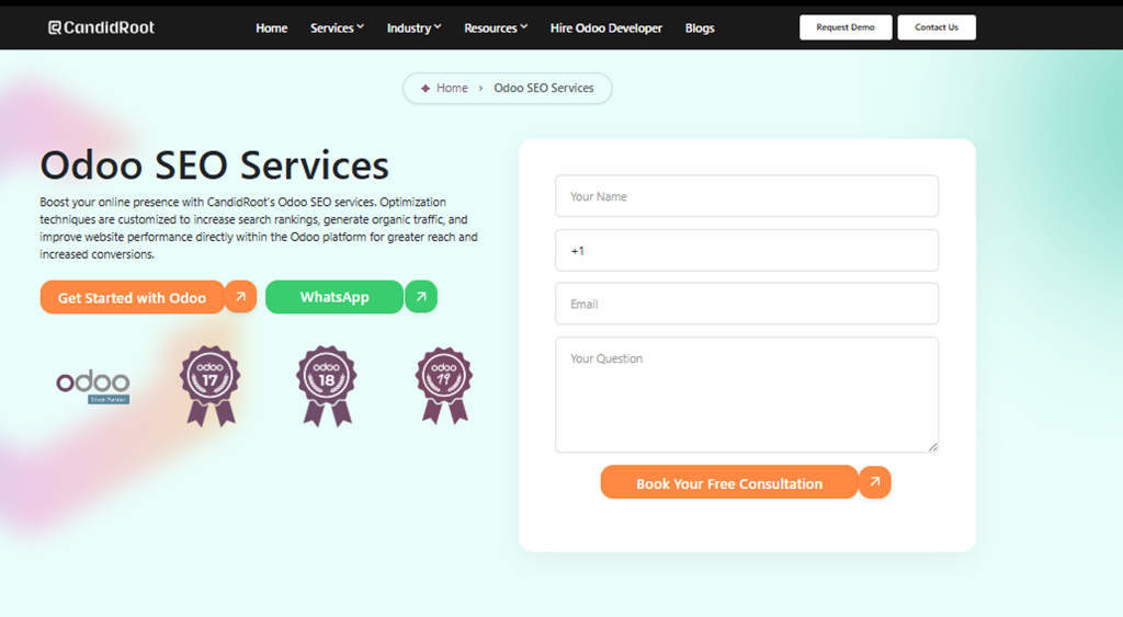 ODOO SEO Services