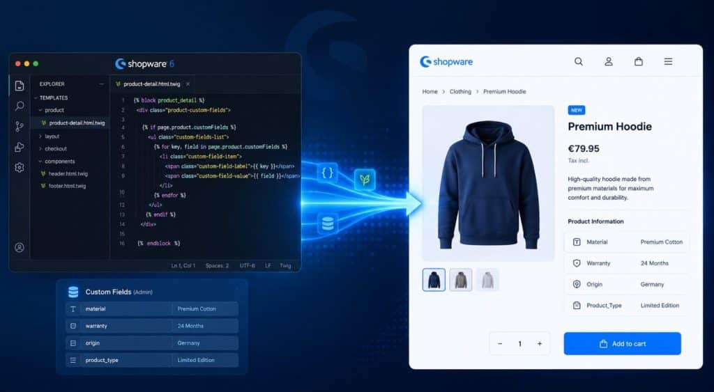 Shopware 6 Custom Fields Tutorial