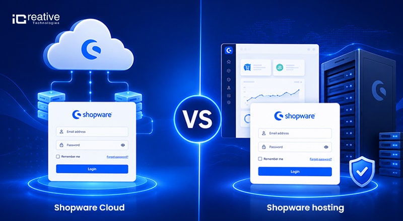 Shopware Cloud vs Self Hosted Login