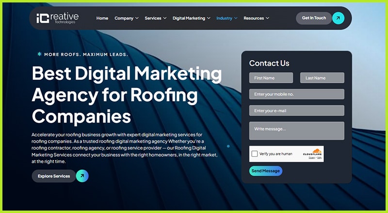 iCreative Technologies - Best Roofing SEO Agency in USA
