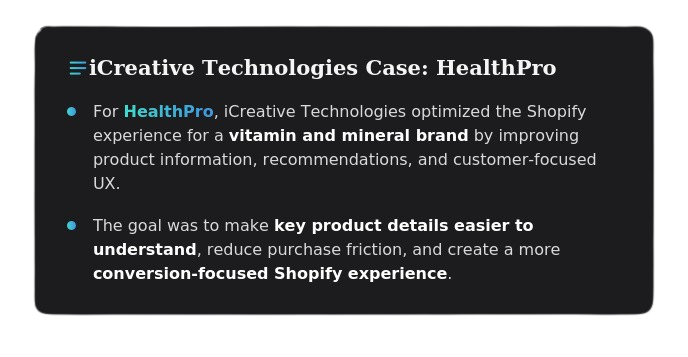 iCreative Technologies Case Studies
