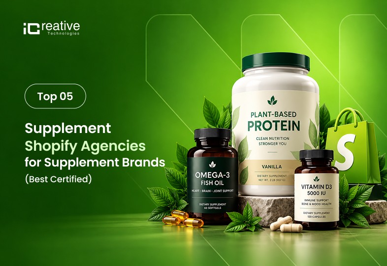 list of USA Best Shopify Agencies for Supplment brands