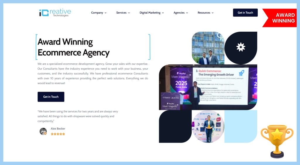 iCreative – Award-Winning Ecommerce Agency Since 2014