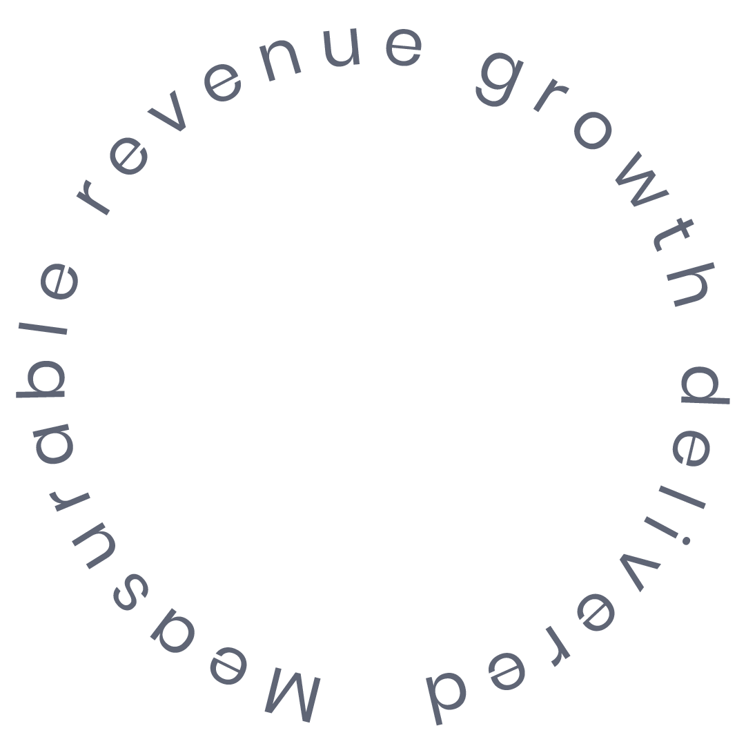 Measurable revenue growth delivered