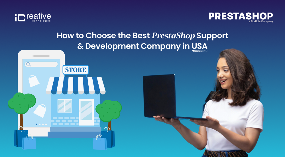 prestashop website development services in USA