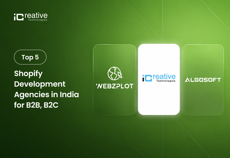 Top 5 Shopify Development Agencies in India for B2B, B2C & D2C Brands